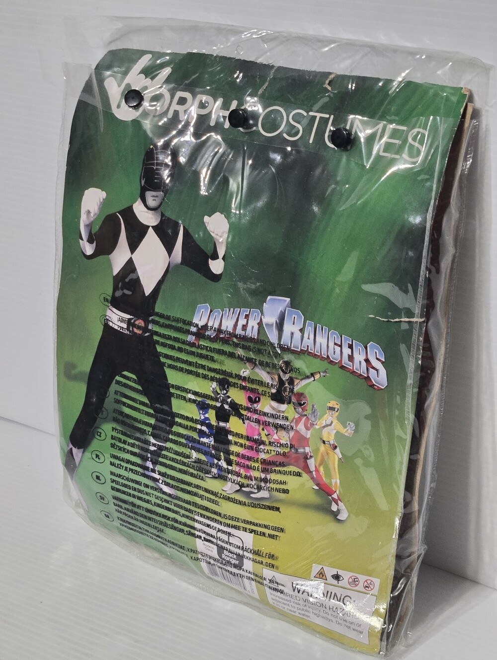 Power Rangers Black Ranger Teen Large Costume
